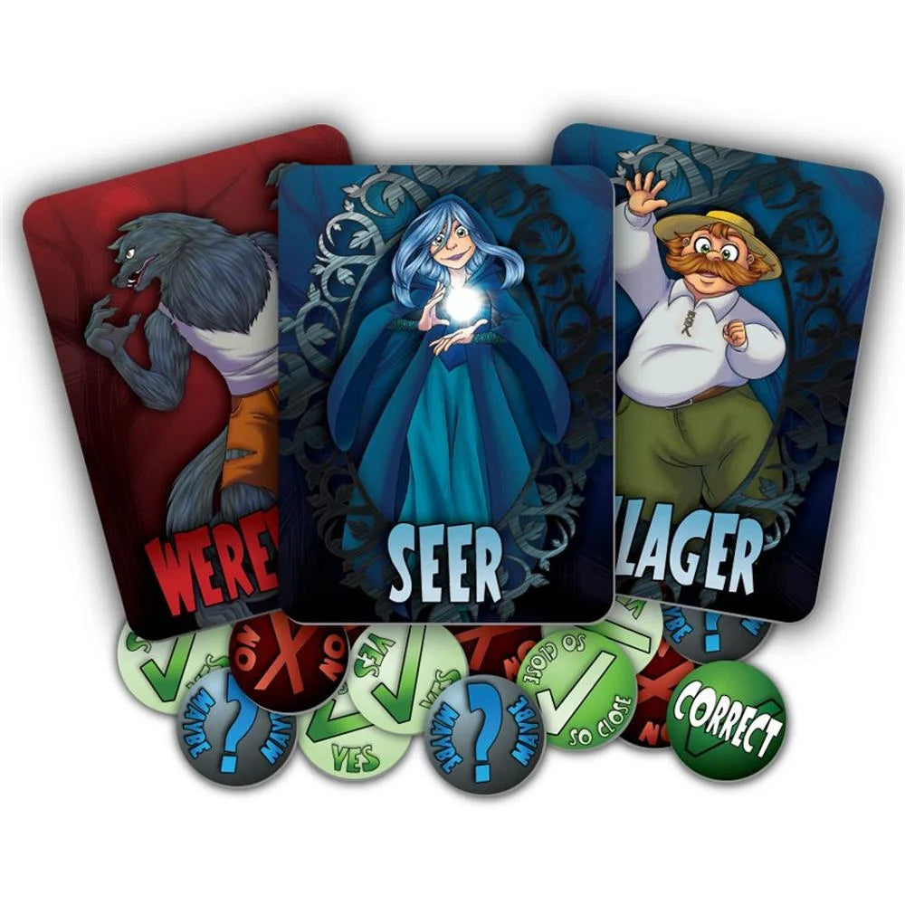 Werewords Ages 8+ Board Game with Free Ios/Android App