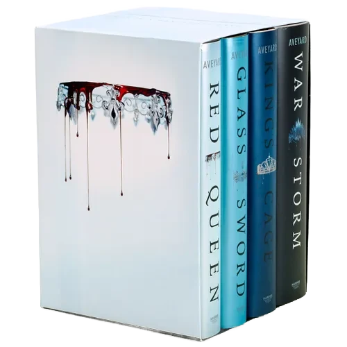 Red Queen 4-Book Hardcover Box Set: Books 1-4