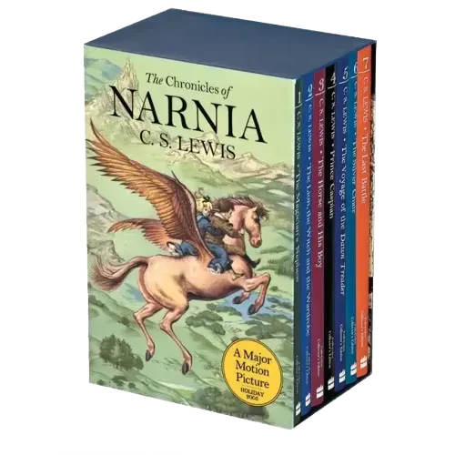 The Chronicles of Narnia Full-Color Paperback 7-Book Box Set: The Magician's Nephew, the Lion, the Witch and the Wardrobe, the Horse and His Boy, Prin