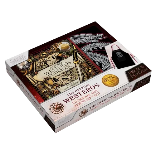 The Official Westeros Cookbook and Apron Gift Set: Recipes from House of the Dragon and Game of Thrones