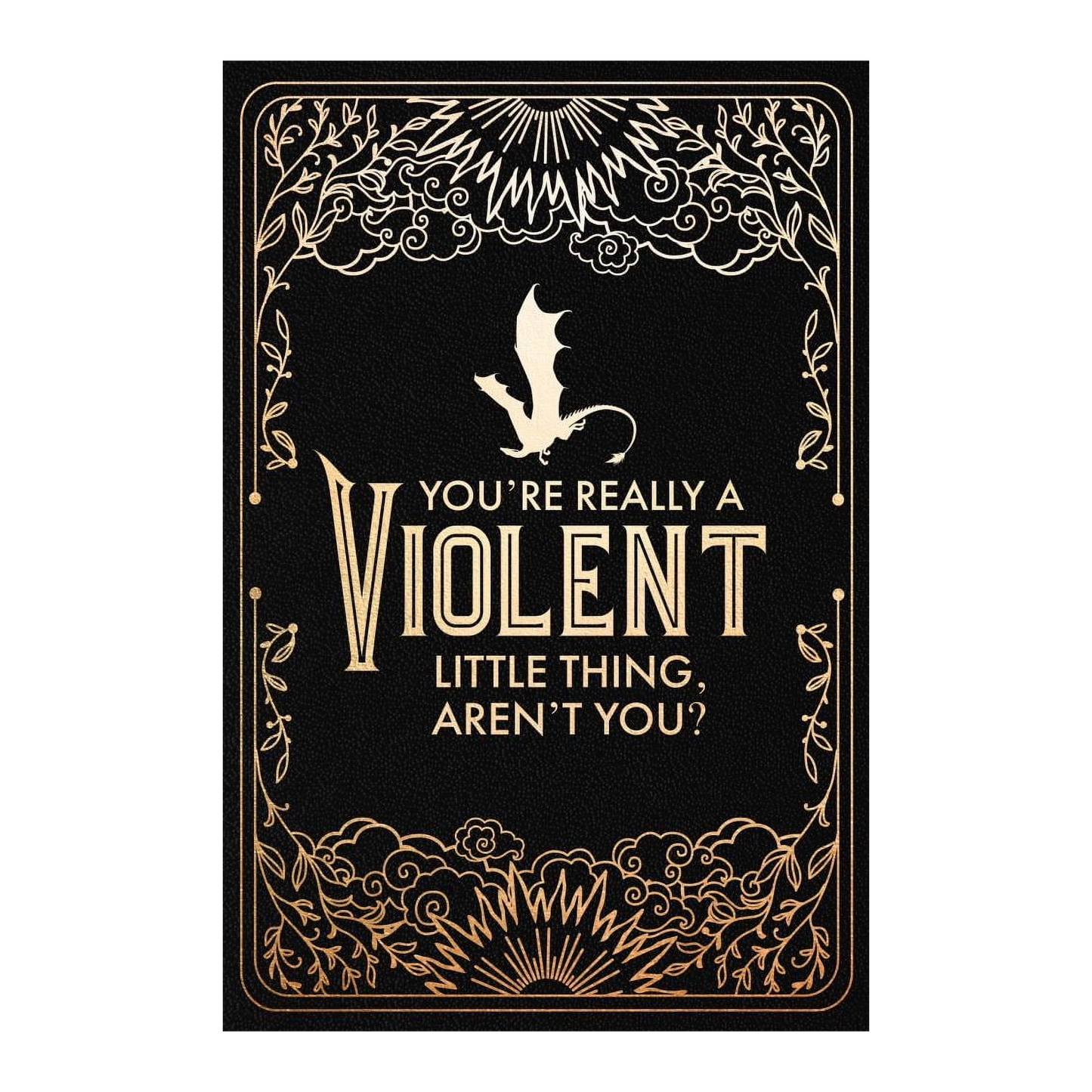 Official Fourth Wing Journal: Violent Little Thing Edition with Lined Pages (Hardcover)