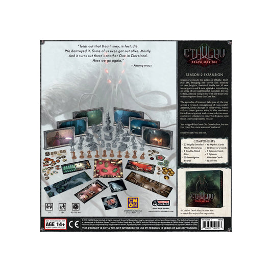 Cthulhu Death May Die: Season 2 Expansion Board Game for Ages 14 and Up, from