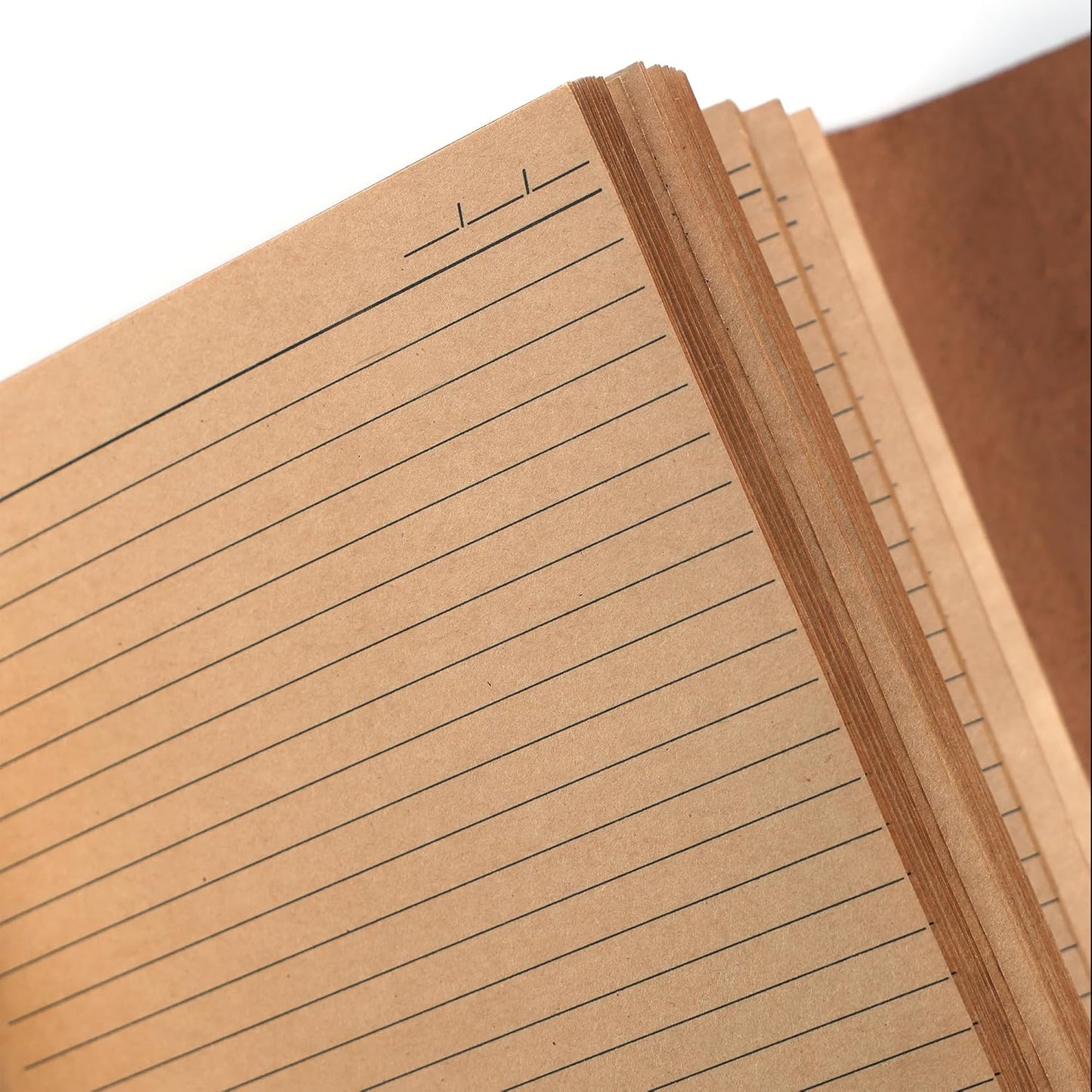 Leather Journal Notebook Leather Bound Journal for Men - 7X9 Refillable Leather Journal with Lined Pages - Writing Journals for Women - Large Travel Journal Diary Pen Gift Set