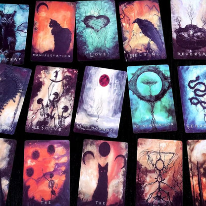 NEW Spirits Shadows Oracle Deck Unknown Spirit Deck Tarot Cards Deck Card Mysterious Divination Game Family Party Board Game
