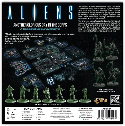 s: Another Glorious Day in the Corps Cooperative Survival Board Game, Ages 14+