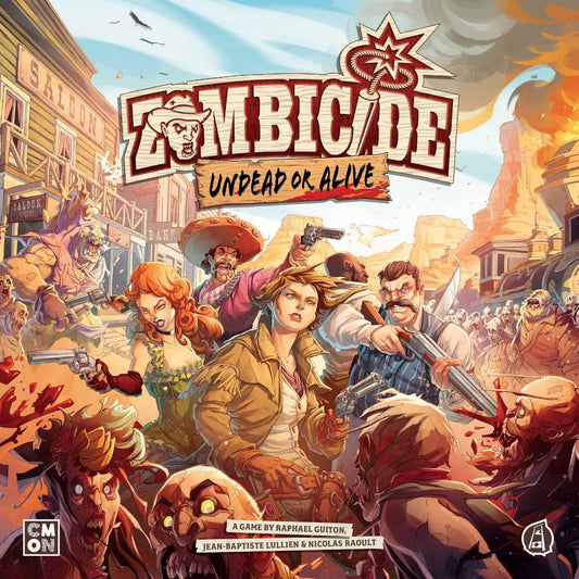 CMON Zombicide: Undead or Alive Board Game: Strategy for 1-6 Players, Includes Pieces & Instructions