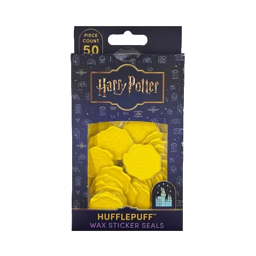 Harry Potter: Hufflepuff Wax Sticker Seals (Set of 50) - Paperback