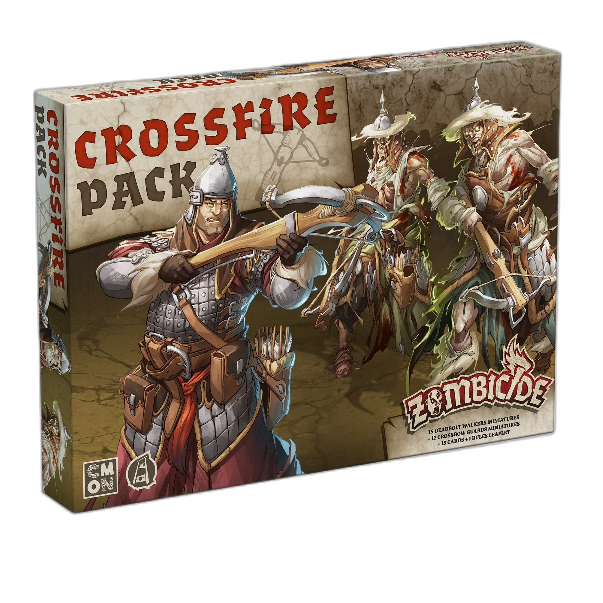 Zombicide: White Death Crossfire Pack Strategy Board Game Expansion for Ages 14+, from