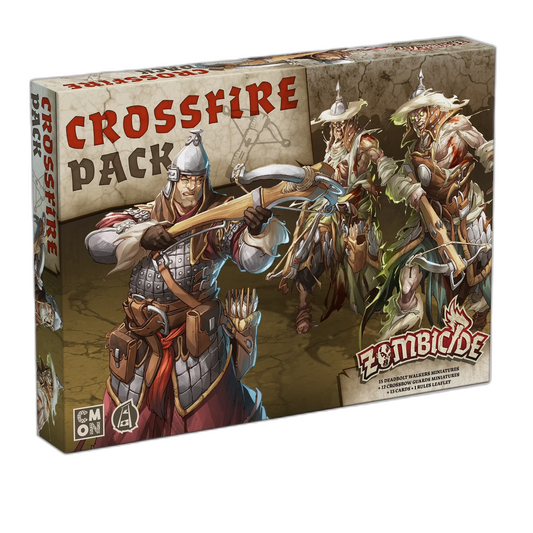 Zombicide: White Death Crossfire Pack Strategy Board Game Expansion for Ages 14+, from