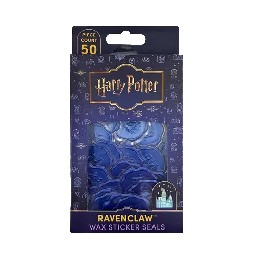 Harry Potter: Ravenclaw Wax Sticker Seals (Set of 50) - Paperback