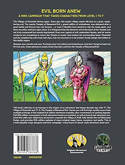 Original Adventures Reincarnated #6 - the Temple of Elemental Evil Board Game