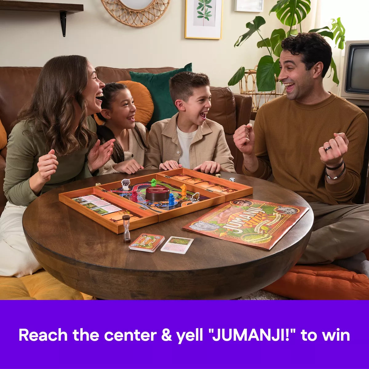 Spin Master Games Jumanji Board Game 30Th Anniversary Edition