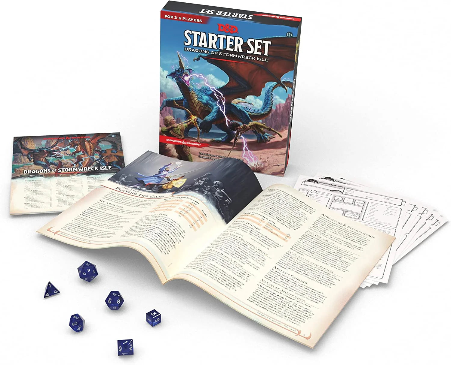 Dungeons & Dragons Dragons of Stormwreck Isle Starter Set Boxed Game – Roleplaying Adventure Kit for Fans Ages 10+