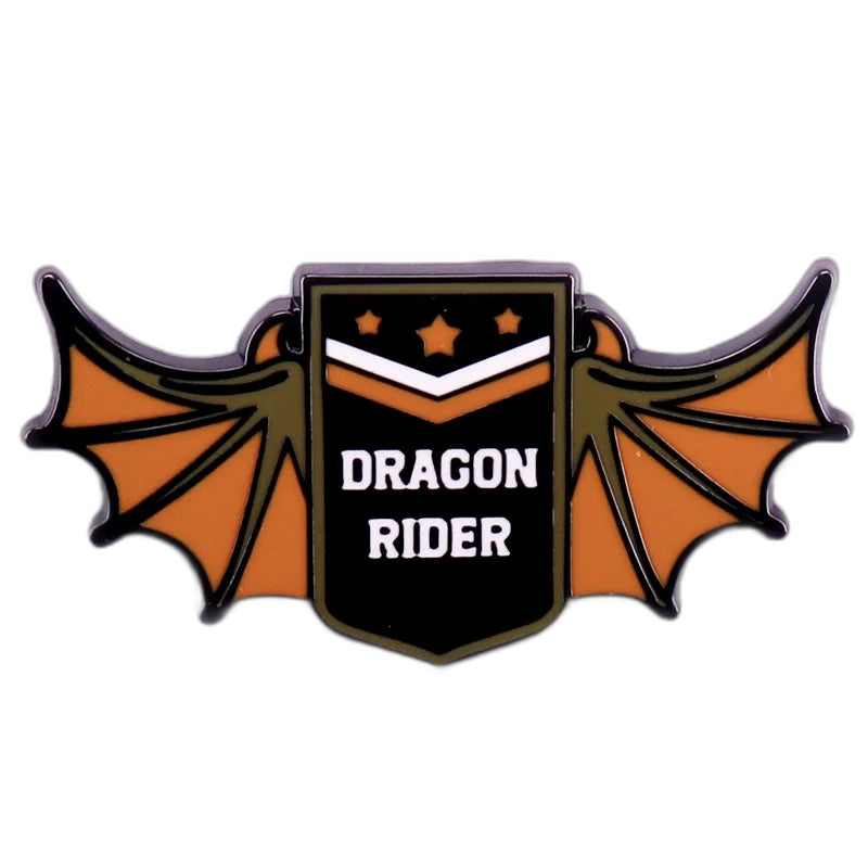 Dragon Rider Enamel Pin Fourth Wing Lapel Pin Bookish Badge Gift Jewelry