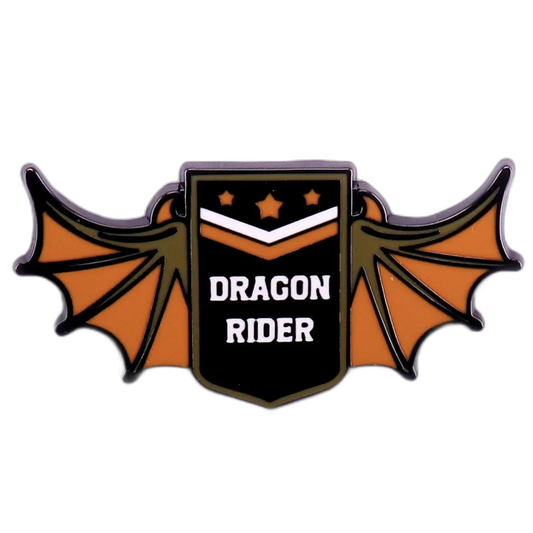 Dragon Rider Enamel Pin Fourth Wing Lapel Pin Bookish Badge Gift Jewelry
