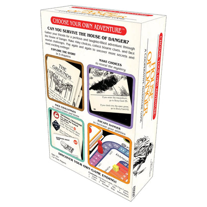 Choose Your Own Adventure: House of Danger Family Strategy Board Game for Ages 10+, from