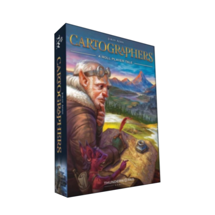 - Cartographers: a Roll Player Tale | Award-Winning Game of Fantasy Map Drawing | Strategy Board Game | Family Game for 1-100 Players | 30-45 Minutes