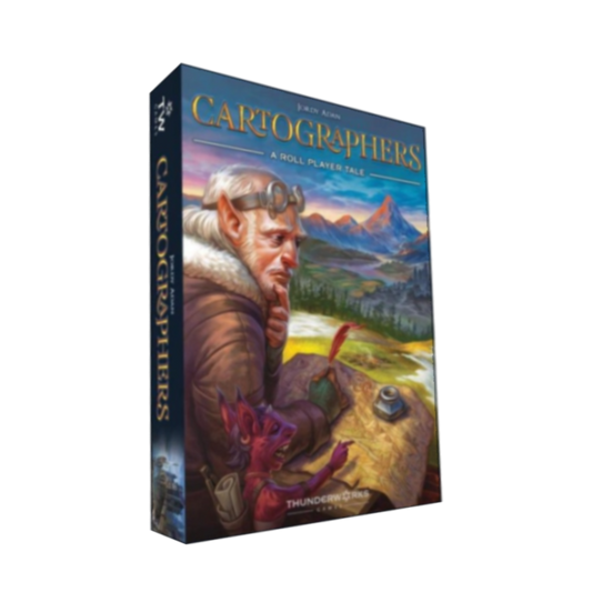 - Cartographers: a Roll Player Tale | Award-Winning Game of Fantasy Map Drawing | Strategy Board Game | Family Game for 1-100 Players | 30-45 Minutes
