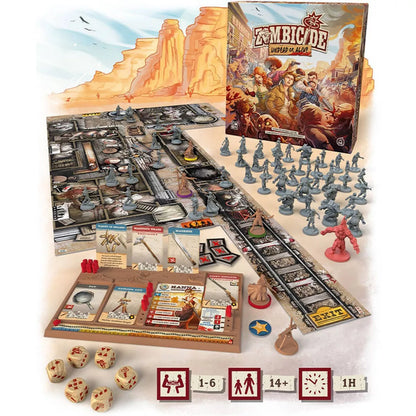 CMON Zombicide: Undead or Alive Board Game: Strategy for 1-6 Players, Includes Pieces & Instructions