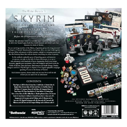 Modiphius the  V Skyrim the Adventure Game Dungeon Crawling Strategy Board Game for Adults and Teens