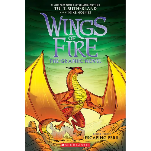Escaping Peril: A Graphic Novel (Wings of Fire Graphic Novel #8)
