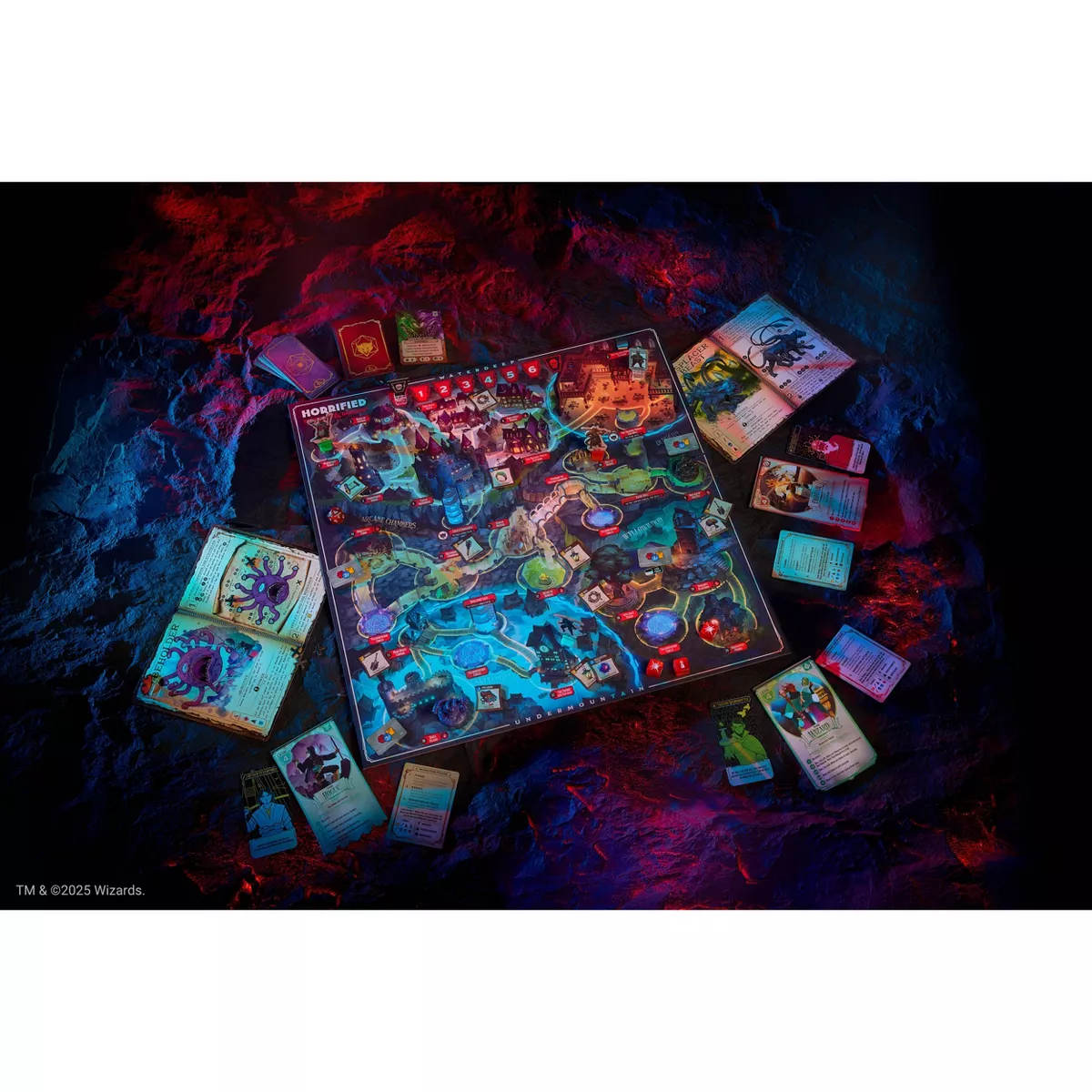Ravensburger Horrified: Dungeons & Dragons Cooperative Strategy Board Game