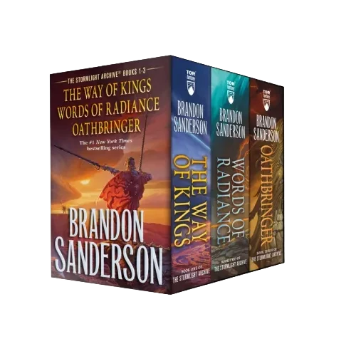 Stormlight Archive MM Boxed Set I, Books 1-3: The Way of Kings, Words of Radiance, Oathbringer