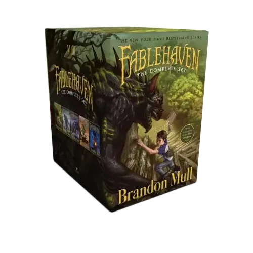 Fablehaven Complete Set (Boxed Set): Fablehaven; Rise of the Evening Star; Grip of the Shadow Plague; Secrets of the Dragon Sanctuary; Keys to the Dem