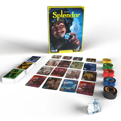 Splendor Strategy Board Game for Ages 10 and Up, from