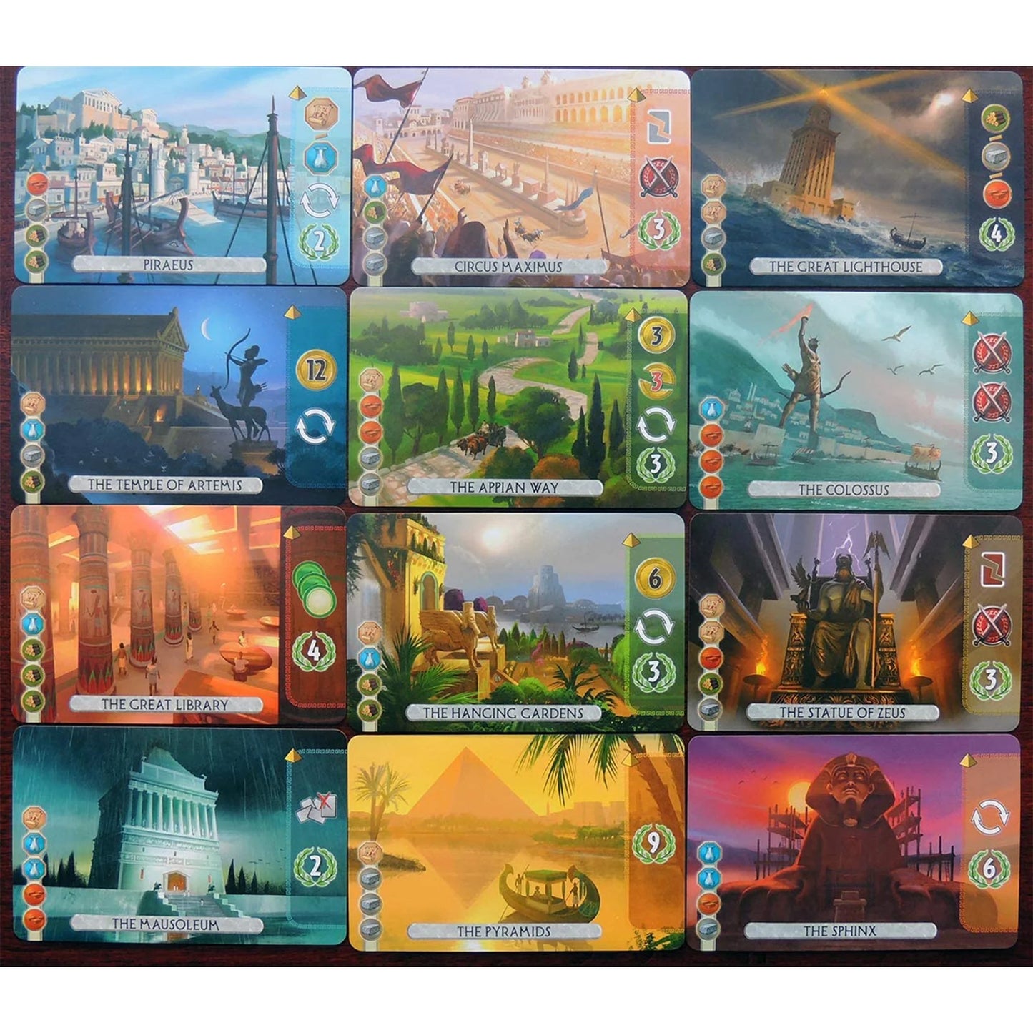 7 Wonders Duel Strategy Board Game for Ages 10+, from