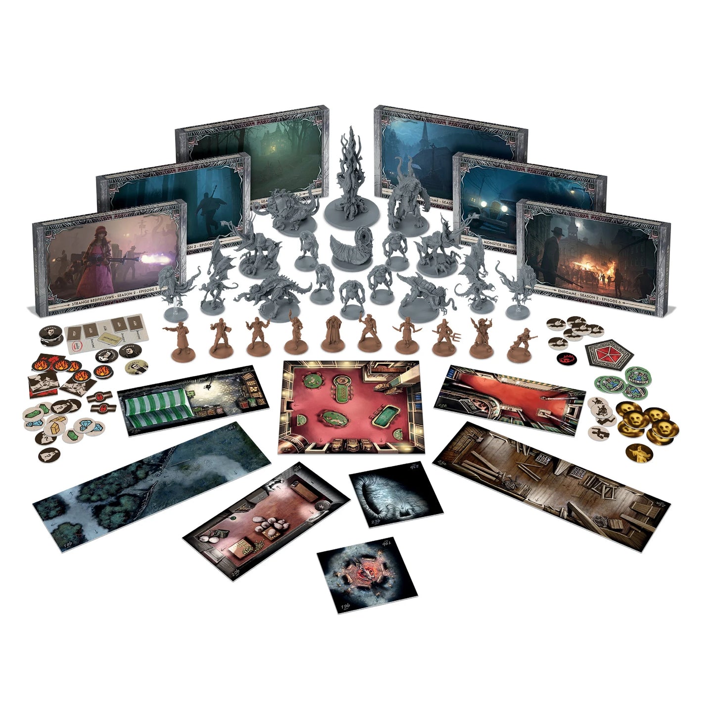 Cthulhu Death May Die: Season 2 Expansion Board Game for Ages 14 and Up, from