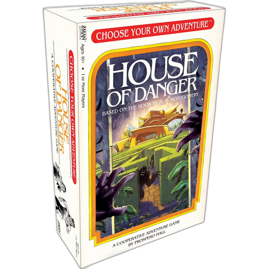 Choose Your Own Adventure: House of Danger Family Strategy Board Game for Ages 10+, from