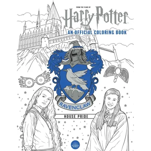 Harry Potter: Ravenclaw House Pride: The Official Coloring Book: (Gifts Books for Harry Potter Fans, Adult Coloring Books) - Paperback