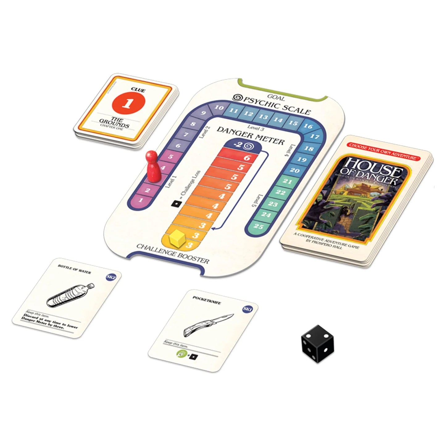 Choose Your Own Adventure: House of Danger Family Strategy Board Game for Ages 10+, from