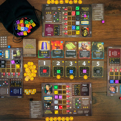 - Roll Player Board Game | a Dice Game of Fantasy Character Creation | Ages 10+ | Competitive Strategy | Family Game for 1-4 Players | 60-90 Minutes