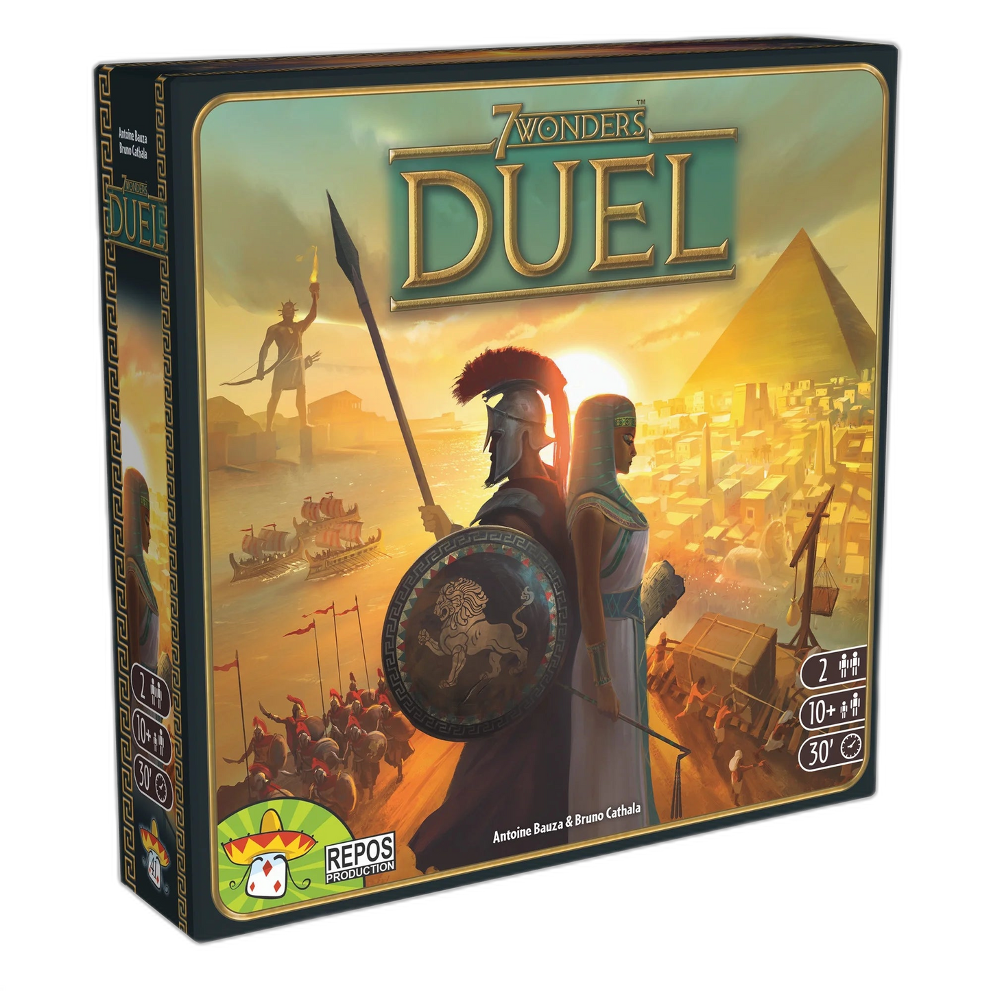 7 Wonders Duel Strategy Board Game for Ages 10+, from