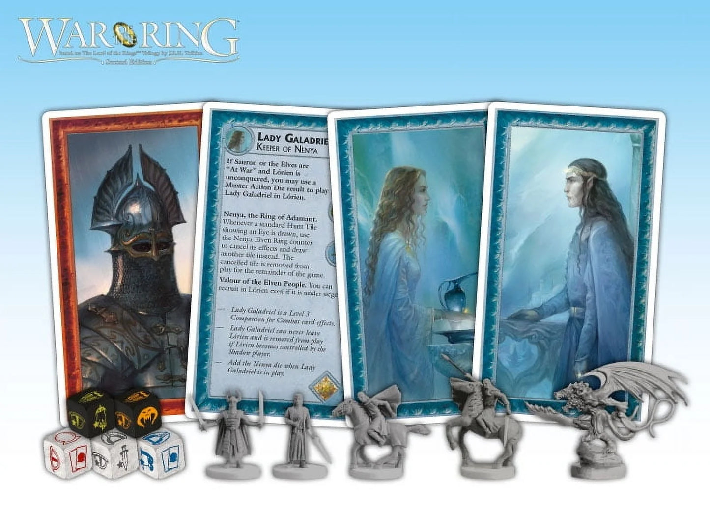 Lord of the Rings : War of Middle-Earth Board Game, by