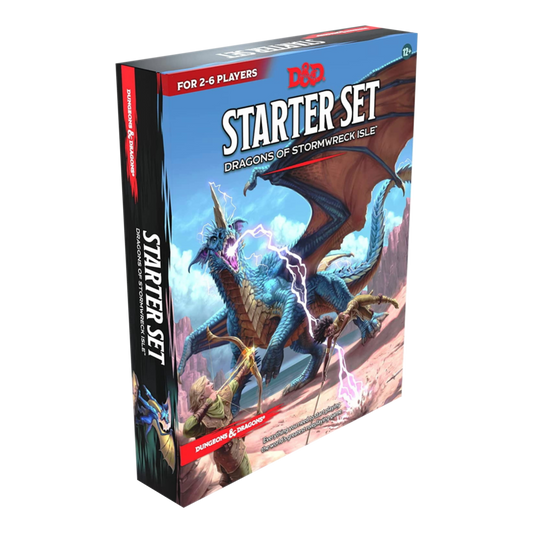 Dungeons & Dragons Dragons of Stormwreck Isle Starter Set Boxed Game – Roleplaying Adventure Kit for Fans Ages 10+