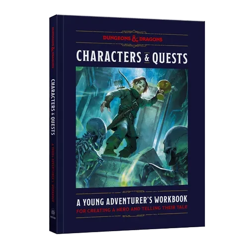 Characters & Quests (Dungeons & Dragons): A Young Adventurer's Workbook for Creating a Hero and Telling Their Tale