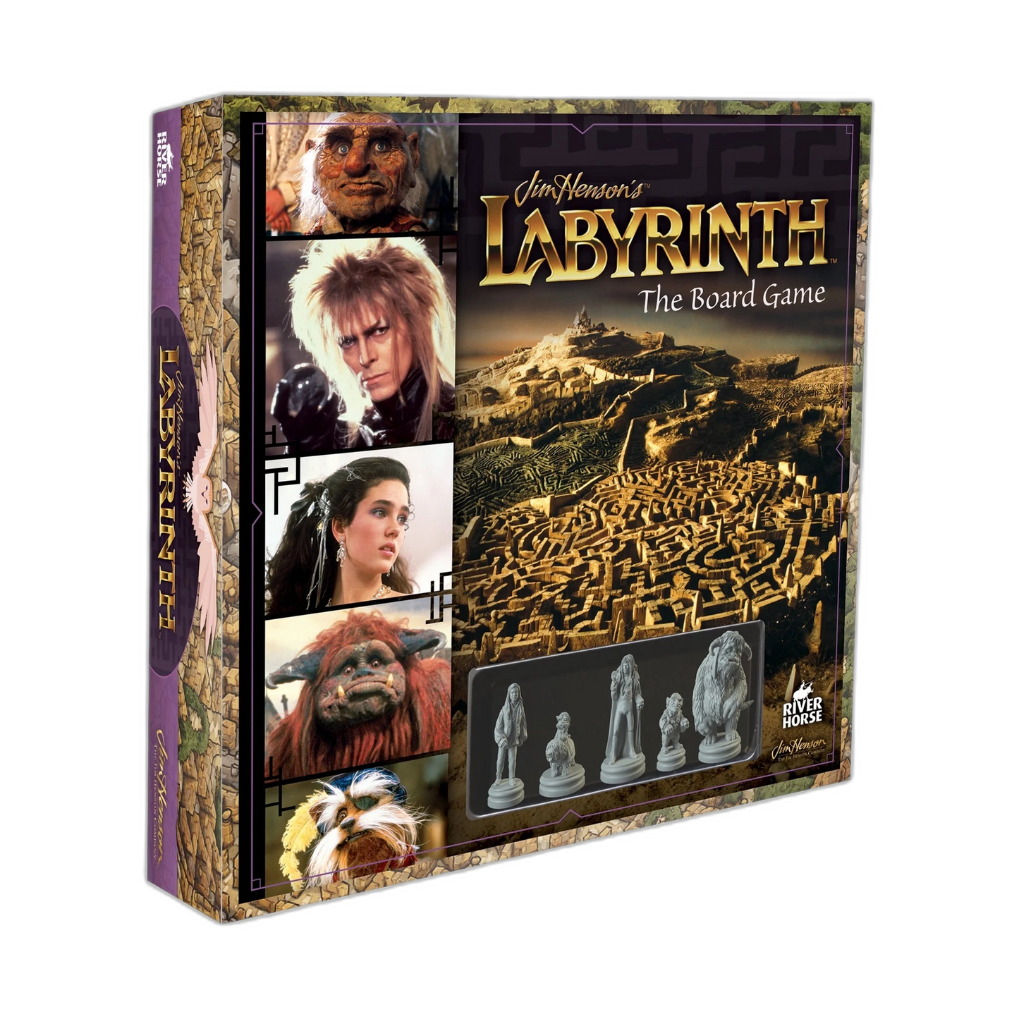 Labyrinth Board Game, 5 Collectable Figurines, 1-5 Players, Ages 6+