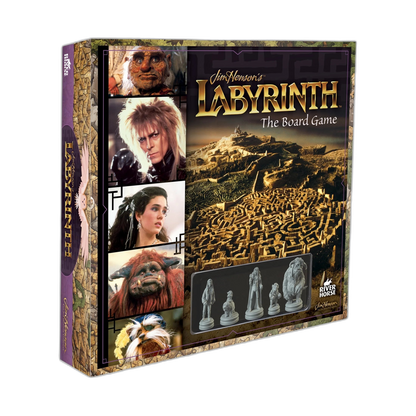 Labyrinth Board Game, 5 Collectable Figurines, 1-5 Players, Ages 6+