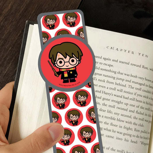 Harry Potter Cute Chibi Character Set of 3 Glossy Laminated Bookmarks