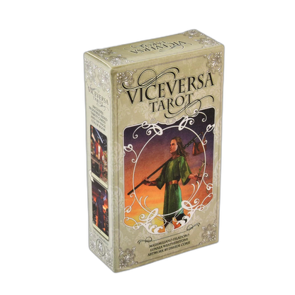 New Tarot Cards Oracles Deck Mysterious Divination Vice Versa Tarot Cards Deck for Women Girls Cards Game Board Game