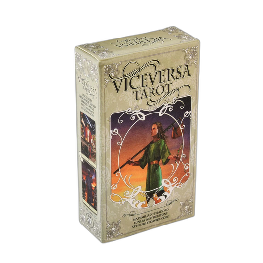 New Tarot Cards Oracles Deck Mysterious Divination Vice Versa Tarot Cards Deck for Women Girls Cards Game Board Game