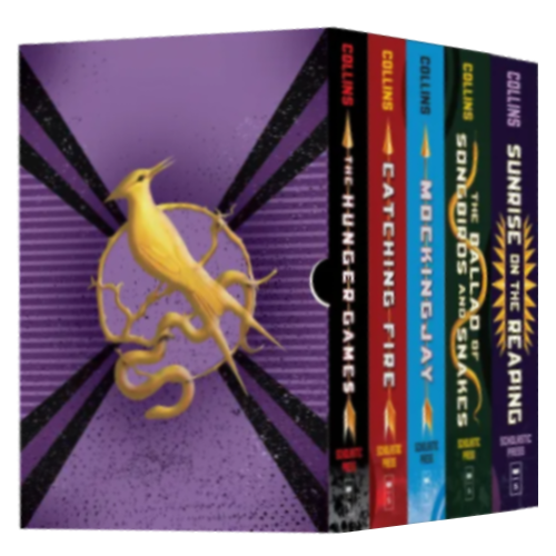 Hunger Games 5-Book Hardcover Box Set (the Hunger Games, Catching Fire, Mockingjay, the Ballad of Songbirds and Snakes, Sunrise on the Reaping) - Boxed Set