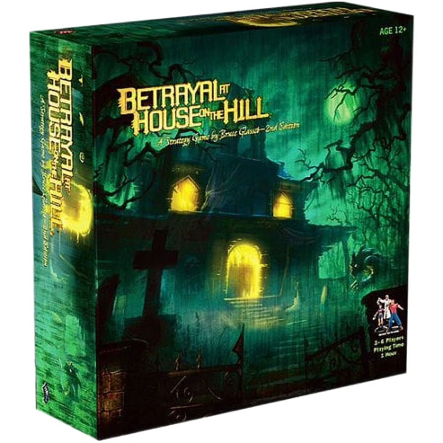Betrayal at House on the Hill Board Game (Background Removed)