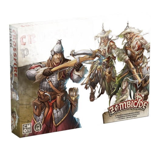 Zombicide: White Death Crossfire Pack Strategy Board Game Expansion for Ages 14+, from (Background Removed)